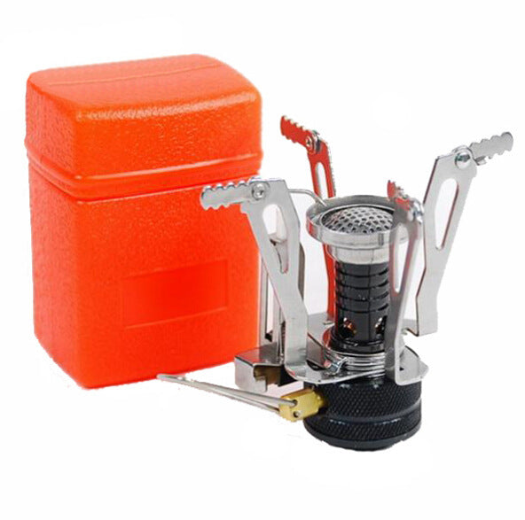 Portable Camping Mini Stove Lightweight Outdoor Cooking Gas Burner