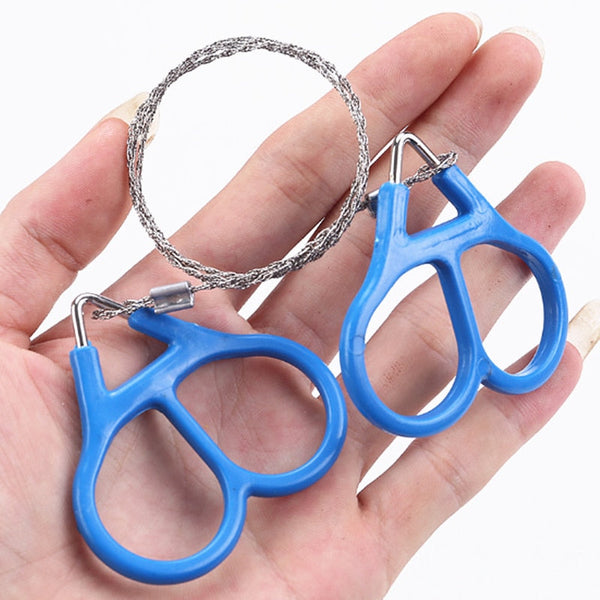 Hand Chain Saw Steel Wire Survival Saw Camping Outdoor Tool
