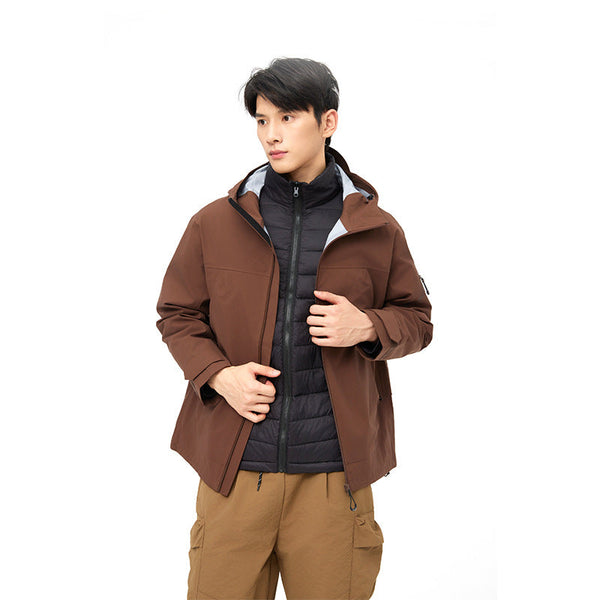 Hard Shell Mountain Jacket Waterproof Windproof Breathable Mountaineering Gear